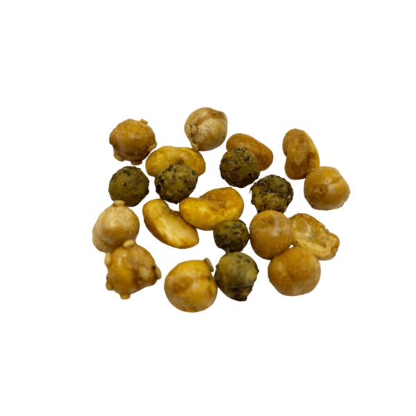 Mélange apéro de graines bio grillées (pois chiche, petits pois, fèves) - 1