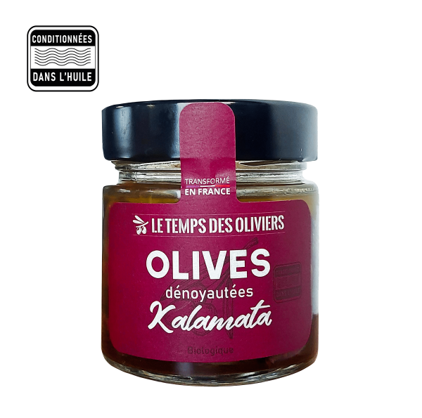 Olives kalamata dénoyautées bio - 1