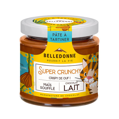 Pâte à tartiner crunchy noisette cajou (16% oléagineux) bio - 1